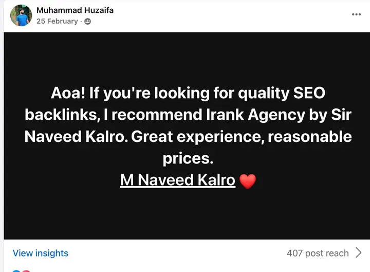 Facebook client review 4